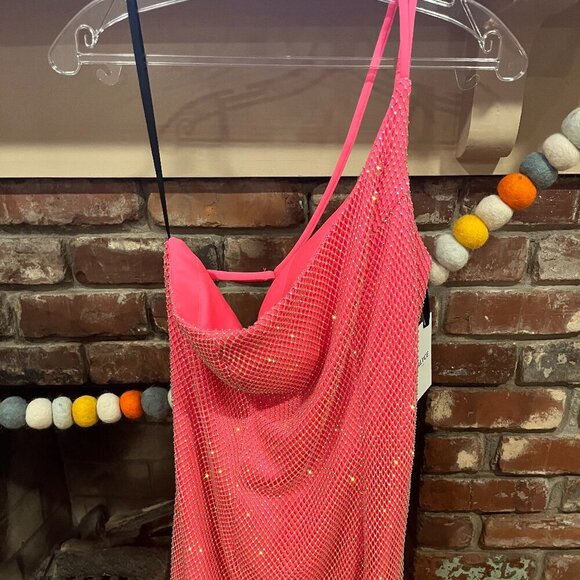 NWT Alyce Paris 4588 Cocktail Dress Pink Size 8 - Picture 6 of 9